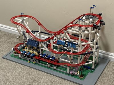 LEGO Creator Expert Roller Coaster Set 10261 Built Display Clone/Imitation