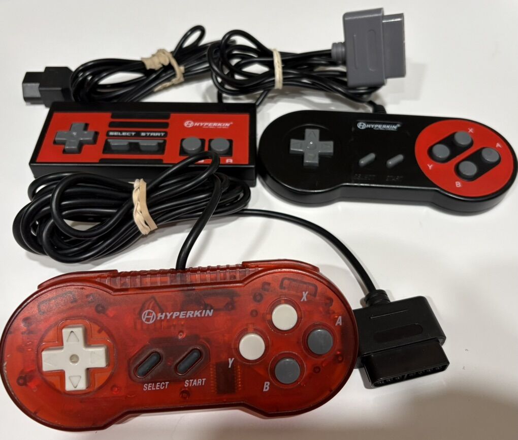 Nes, Super Nintendo Controllers