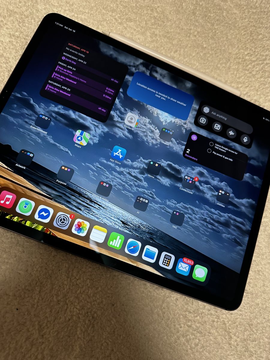 iPad Pro - 13” WiFi/5G - 128GB - 4th Gen