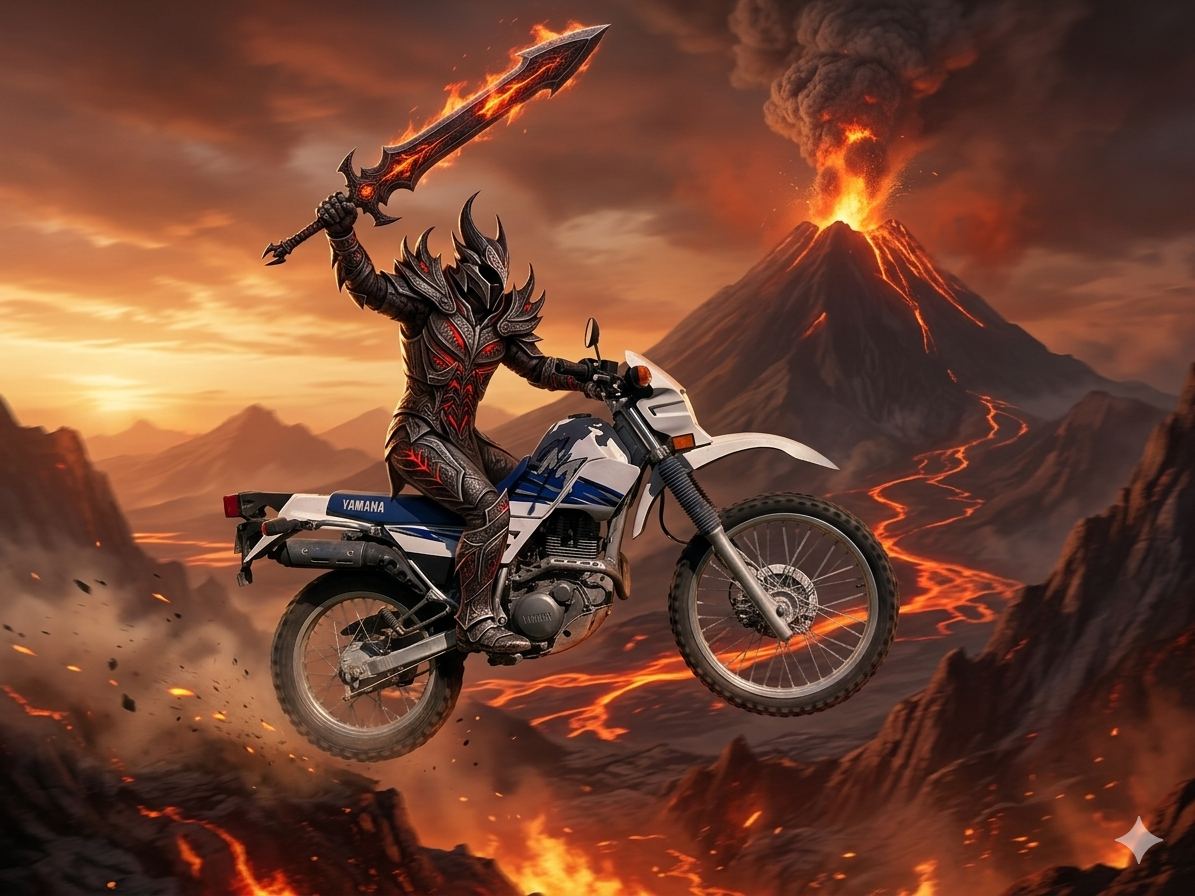 1998 Yamaha XT 225 dual sport