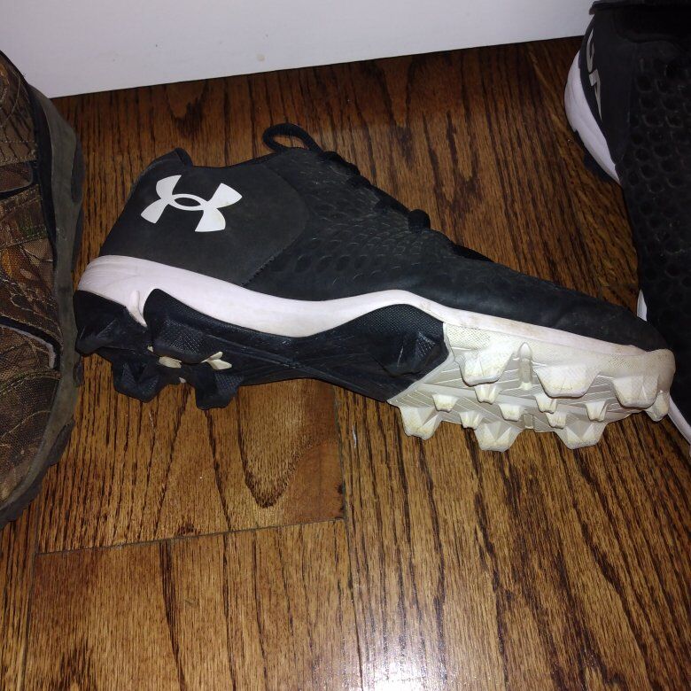 Boys Cleats- Under Armour  & Hiking Boots