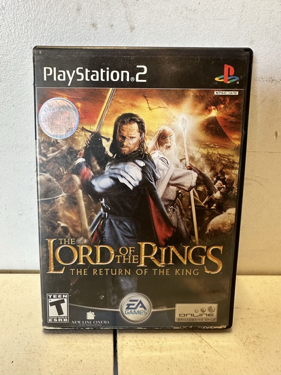 Lord of the Rings: The Return of the King PlayStation 2 PS2 Game CIB