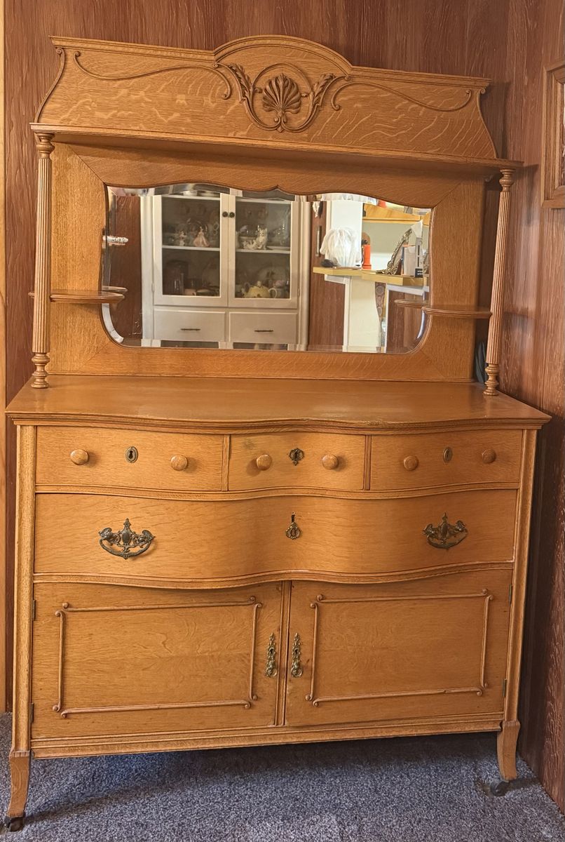 Antique Oak Sideboard