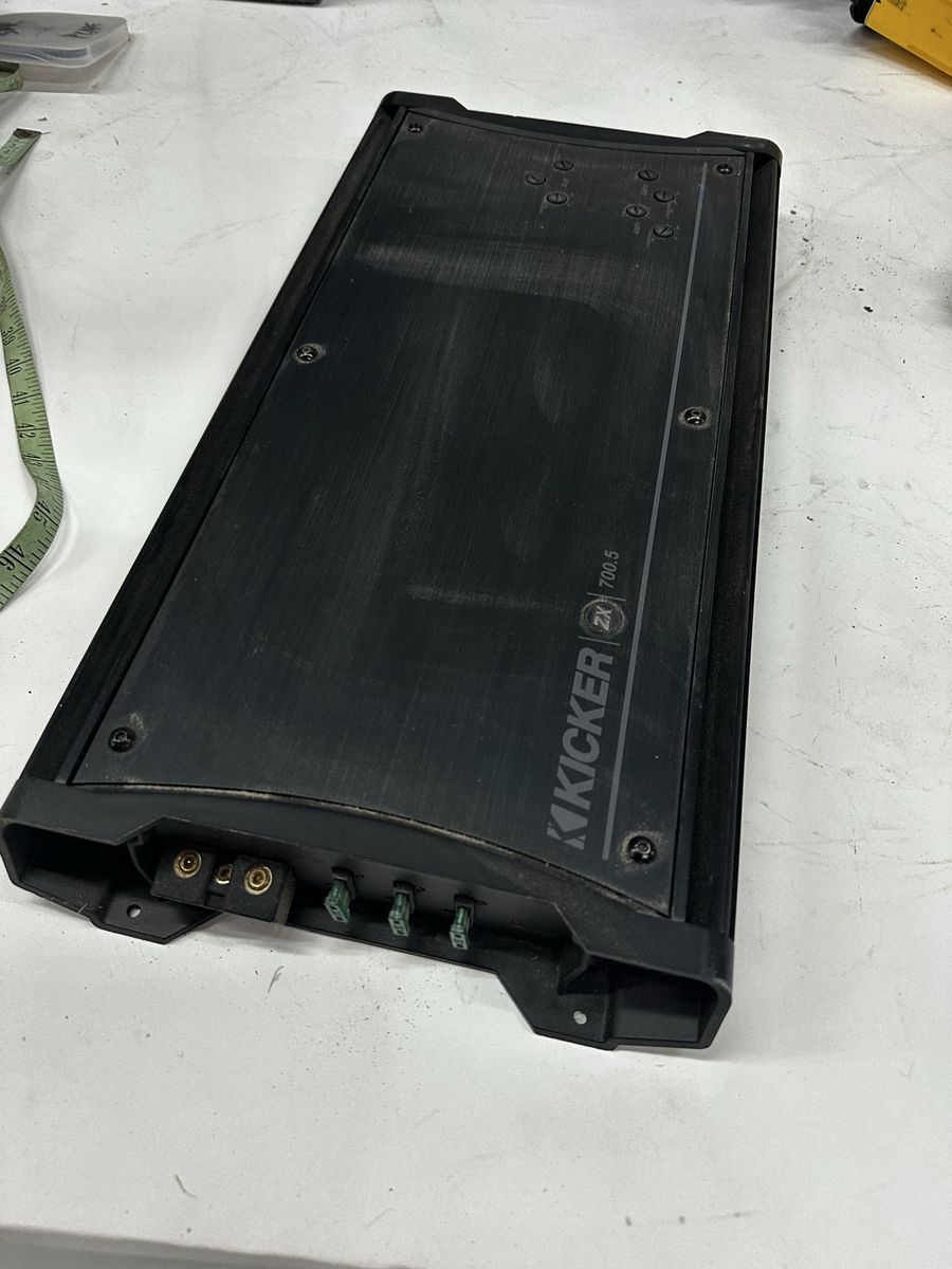 Kicker 5 channel subwoofer amp