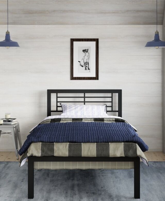 Twin Bed Frame With 8 inch Mattress