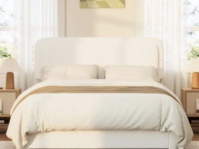 Full Size Upholstered Platform Bedframe