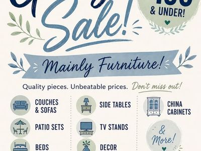 Furniture, Decor, & More!