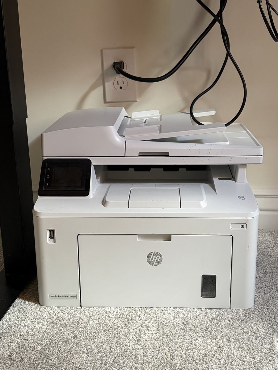 HP LaserJet Pro MFP M227fdw Printer $125 OBO