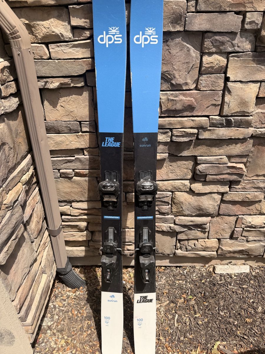DPS The League x Sunrun 100 RP (179 cm) w/ Tyrolia Attack 11 GW Bindings — $260
