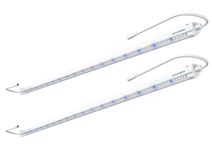 NEW! LED Grow Light 4 Feet – Blue Sun Spectrum Strip Light T5 24W – 2 Pack