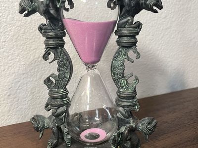 Disney Parks Haunted Mansion Gargoyle Hourglass Figure - Authentic