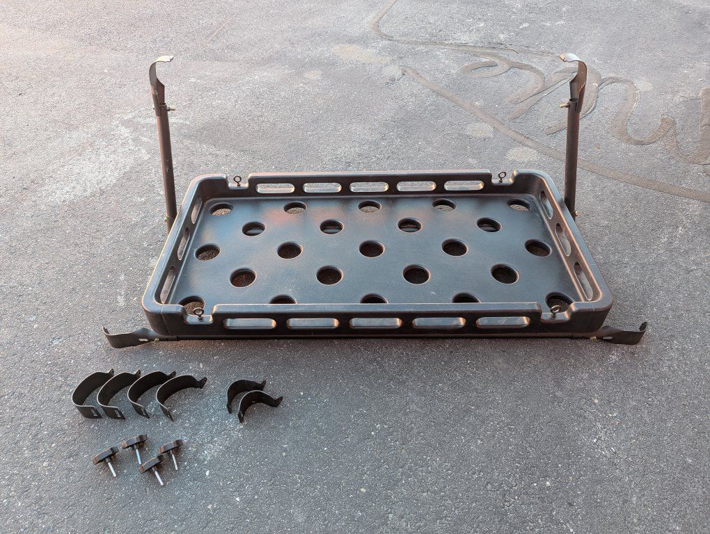 Bestop Tray and Mount Bars - Jeep Wrangler JK & TJ