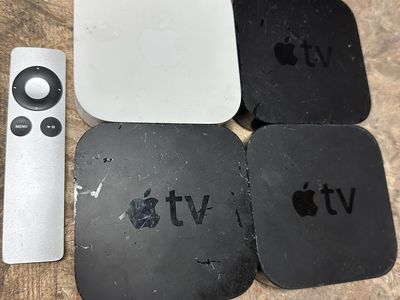Apple TV LOT Of 4 UNTESTED
