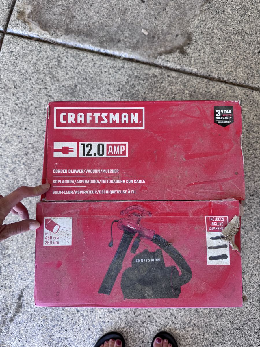 Craftsman Corded Blower/Vacuum/Mulcher