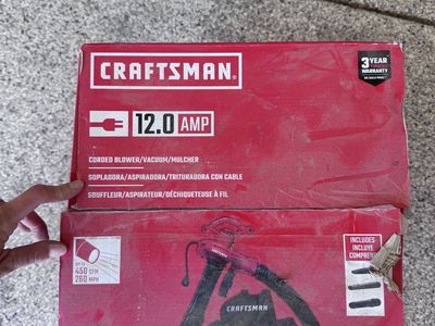 Craftsman Corded Blower/Vacuum/Mulcher