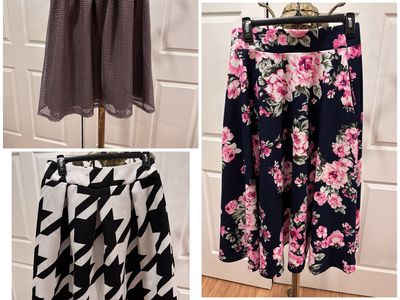 Cute Women’s Size Medium Skirts $10/each