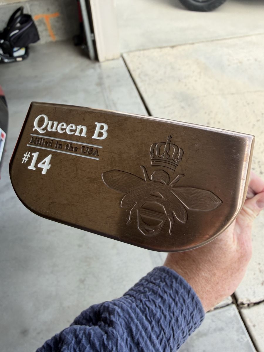 Bettinardi Queen B #14 Milled Golf Putter, Copper Finish
