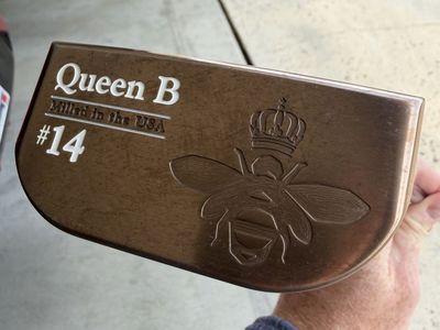Bettinardi Queen B #14 Milled Golf Putter, Copper Finish