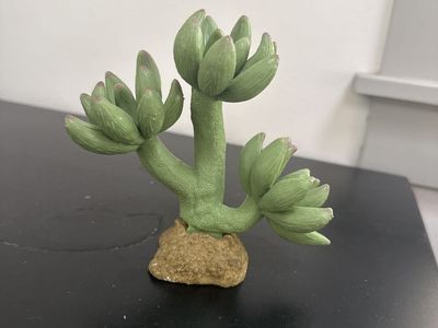 Artificial Succulent Plant Decoration Green Faux Succulent Home Decor