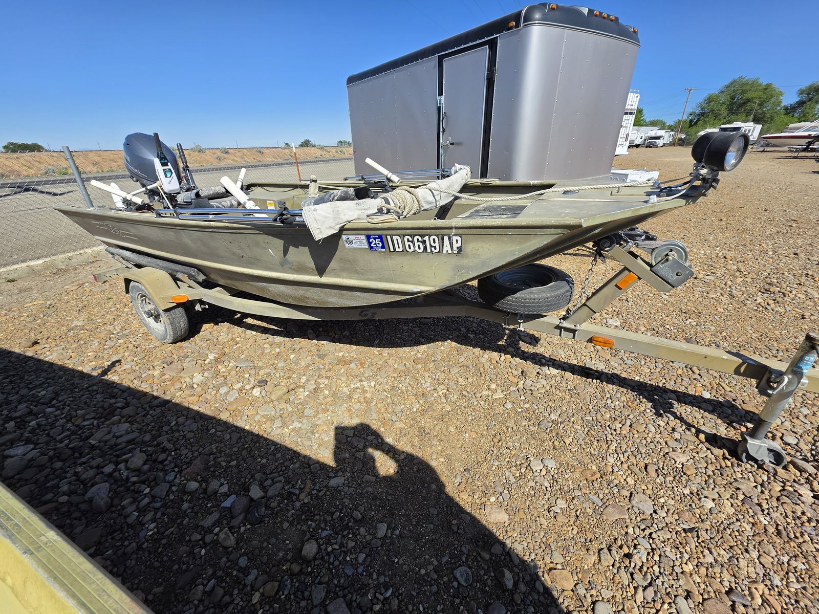 2007 G3 Boat with 25HP Yamaha Four Stroke 14ft