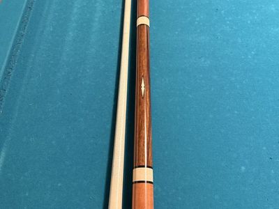 Joss JOS06 Cue Stick Billiards Pool Cue with White & Wood Diamond Inlay