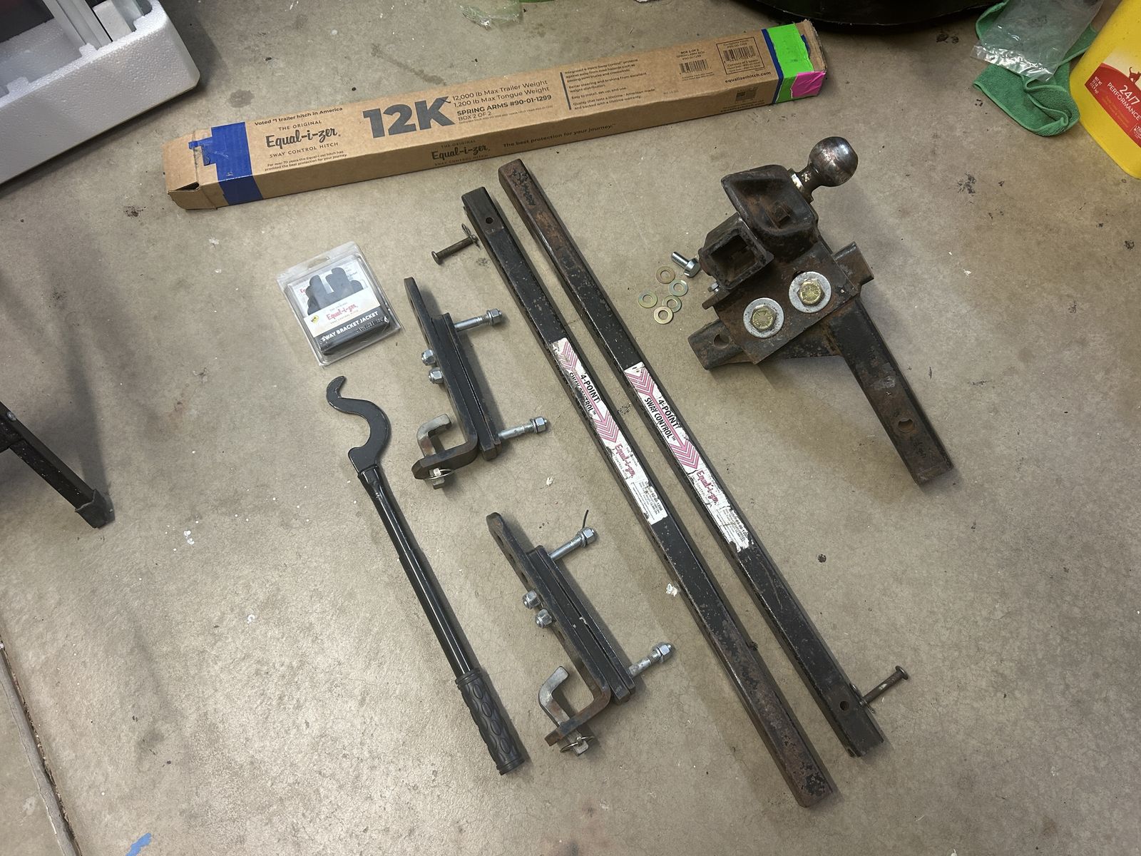 Equalizer 12k Sway Control Hitch