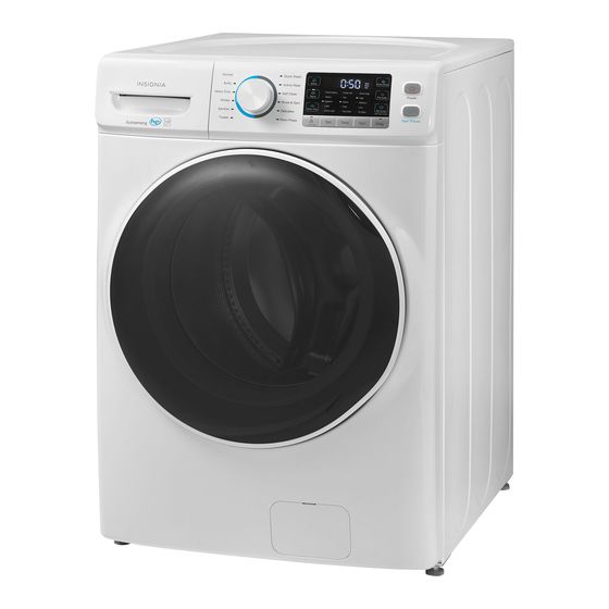 Insignia™ 4.5 Cu. Ft. High Efficiency Front Load Washer with ENERGY STAR Certification White NS-FWM45W3 with Free LG Dryer