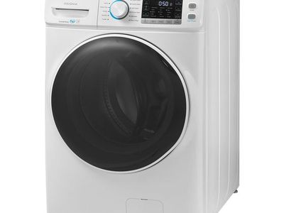 Insignia™ 4.5 Cu. Ft. High Efficiency Front Load Washer with ENERGY STAR Certification White NS-FWM45W3 with Free LG Dryer