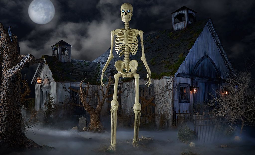 Home Depot 12FT Halloween Skeleton