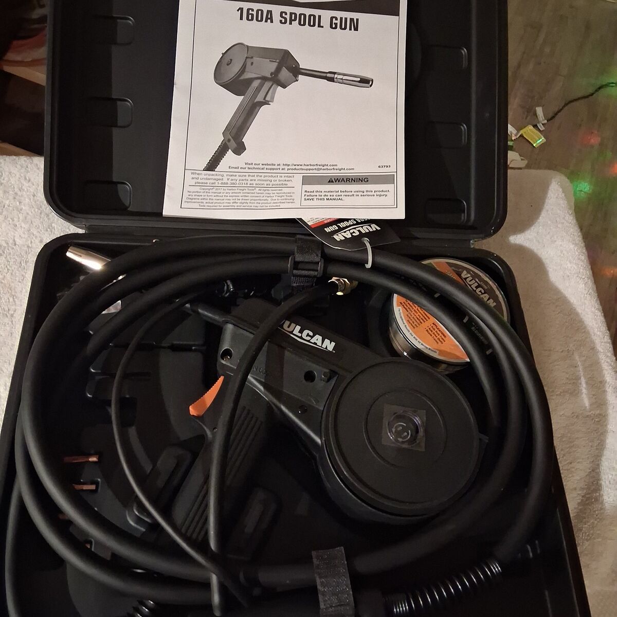 Vulcan 160A Spool Gun.
