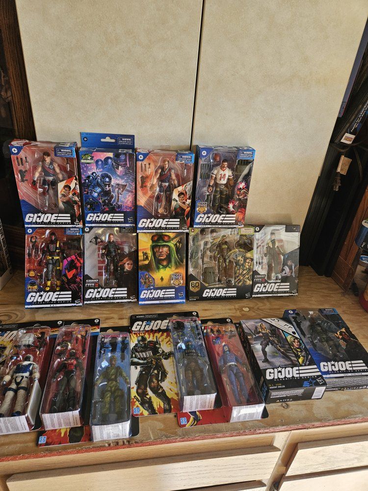 G.I. Joe Classified Series Action Figures (Various Characters, 6-inch Scale) New
