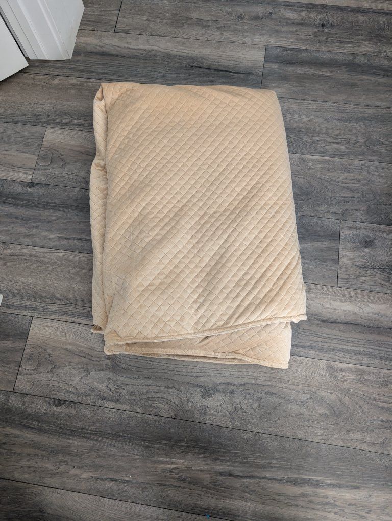 weighted queen size blanket with cover