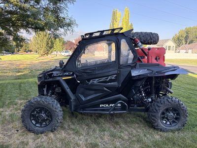 Polaris RZR XP 1000 Side-by-Side UTV with Enclosed Cab, Roof Rack & Extras