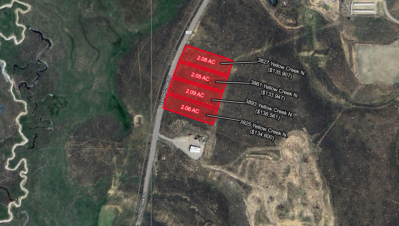 up to 4 Parcels of Industrial Land For Sale