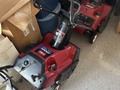 2 snowblowers