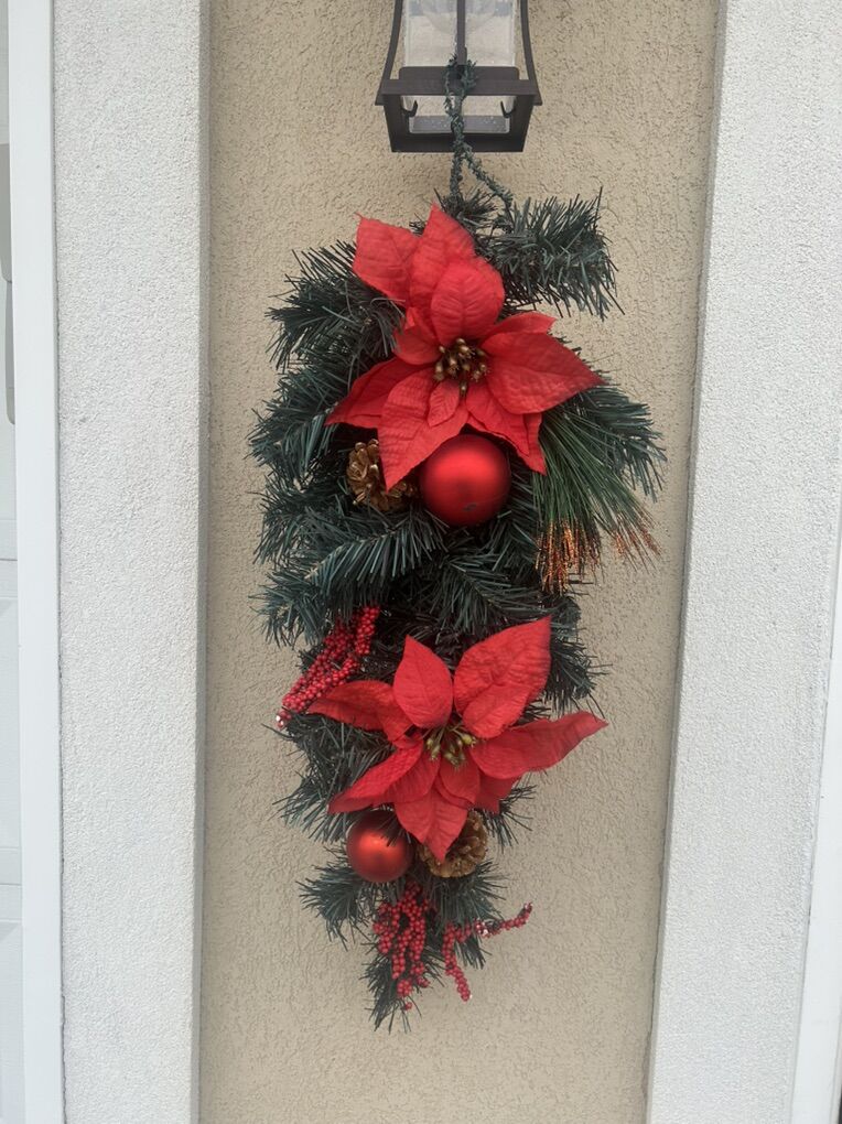 Outdoor X-Mas Decorations For Poarch Light