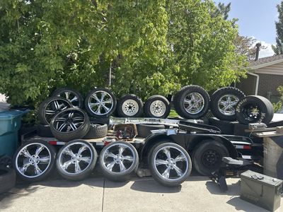 Tires and wheels