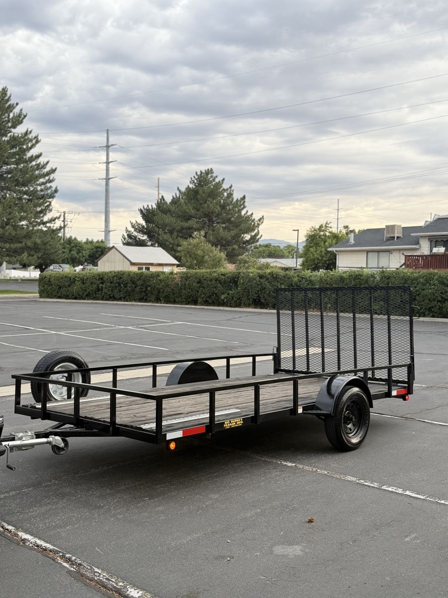 7x14 big bubbas utility trailer