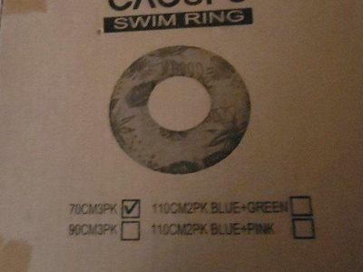 New in Box! Toddler/Baby Inflatable Swimming Rings