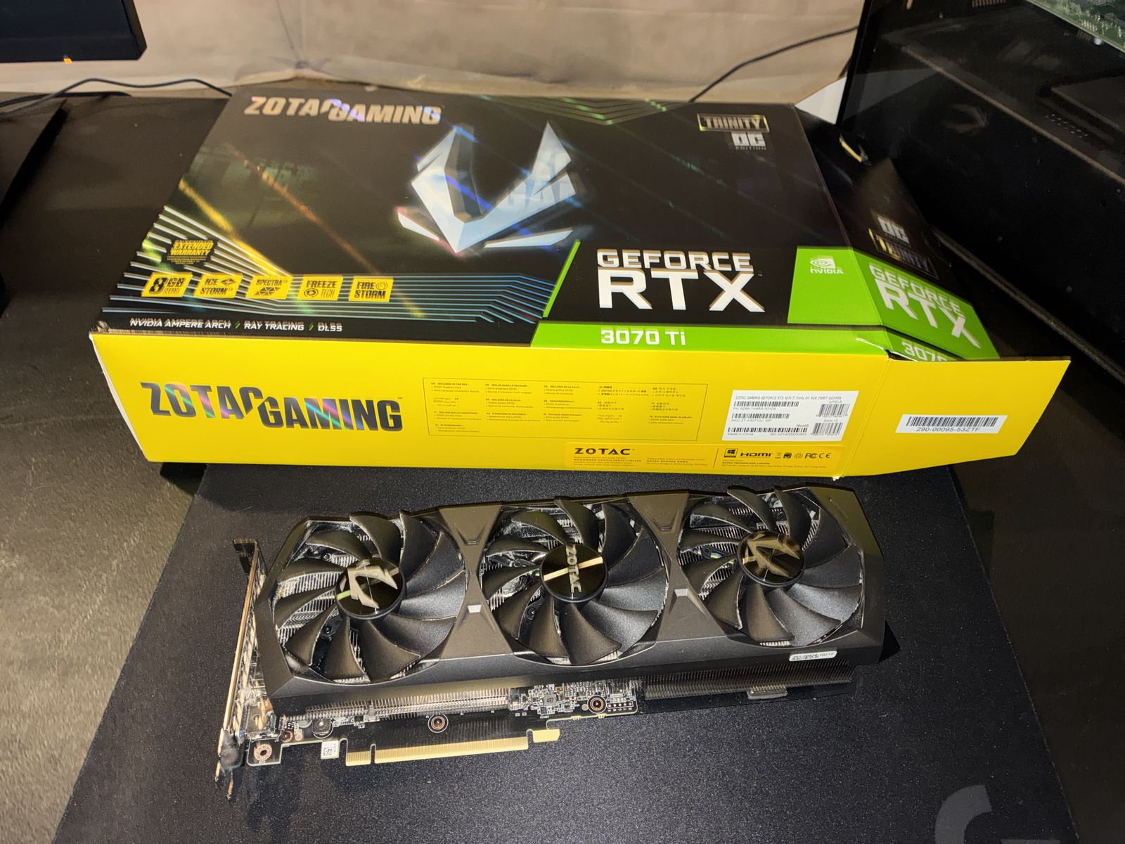 ZOTAC Gaming RTX 3070 Ti - Used, like new!