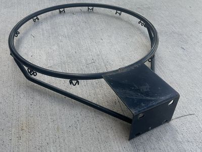 Regulation Size Basketball Rim 18" Steel with Mounting Bracket