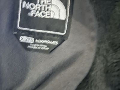 The North Face Men's Black/Grey Winter Jacket Shell - Size XL/TG