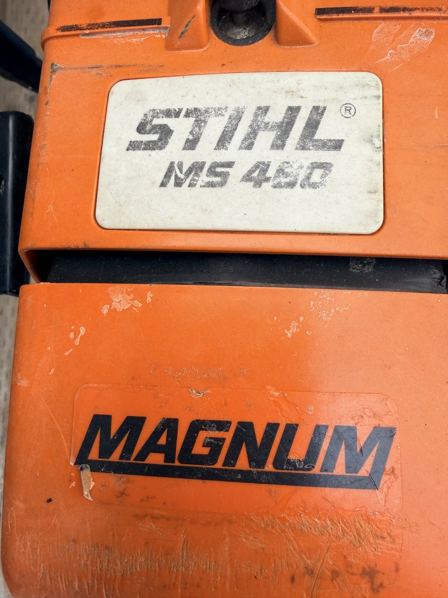 77cc Stihl MS 460 25” Magnum Chainsaw - Professional Gas-Powered Saw, Good Condition