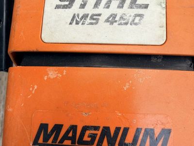 77cc Stihl MS 460 25” Magnum Chainsaw - Professional Gas-Powered Saw, Good Condition