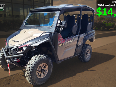 2024 Yamaha Wolverine X4 850 XT-R – 248 Miles – $14,995