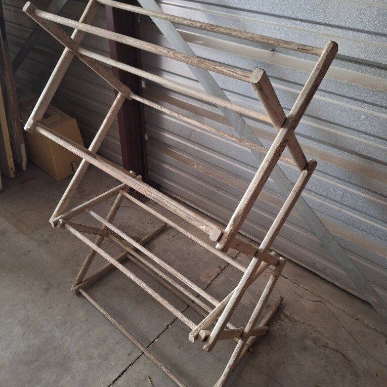 Beautiful Antique farmhouse style clothes dryer