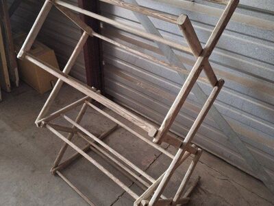 Beautiful Antique farmhouse style clothes dryer