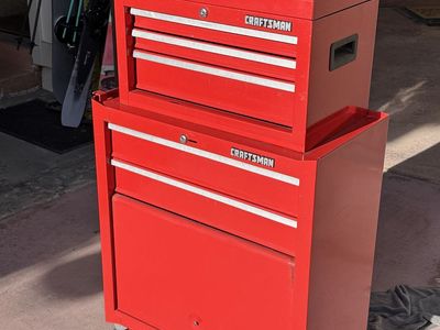 Craftsman Tool Chest + Rolling Cabinet Combo