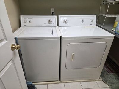 Kenmore washer and dryer