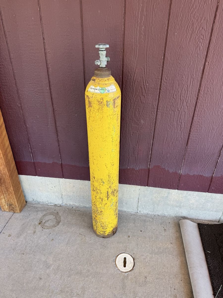 125cf/S Oxygen or Gas Welding Tank
